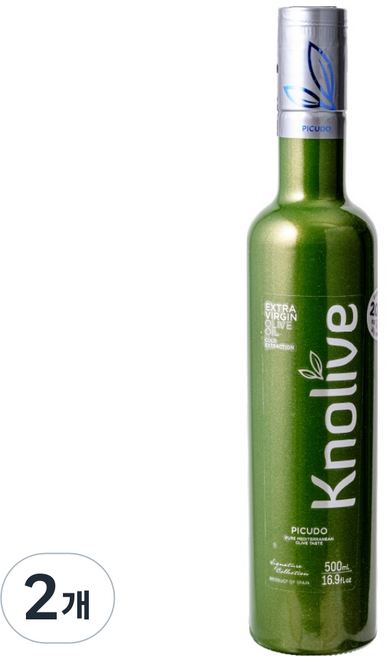 널리브 피쿠도 엑스트라버진 올리브유, 2개, 500ml
