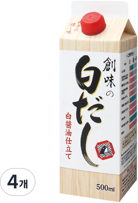 소미 노 시로다시, 500ml, 4개