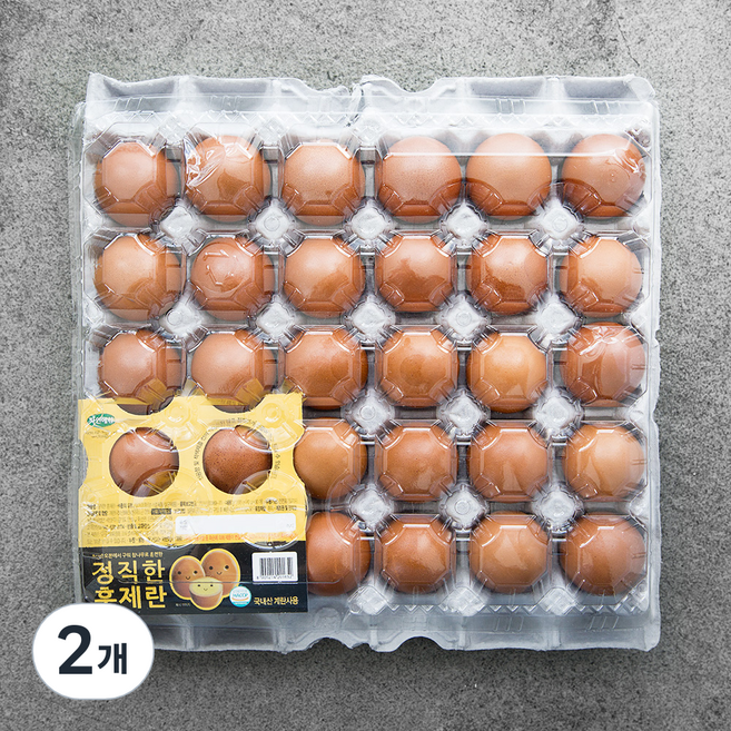 자연애찬 정직한 훈제란 30구, 2개