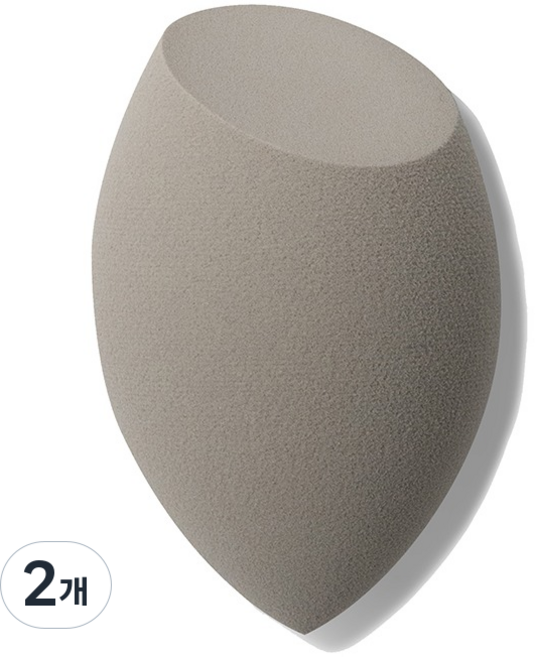 Achic Ash 子彈型粉撲, 灰色, 2個