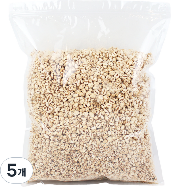 wooriga. 米香 爆米花, 400g, 5個