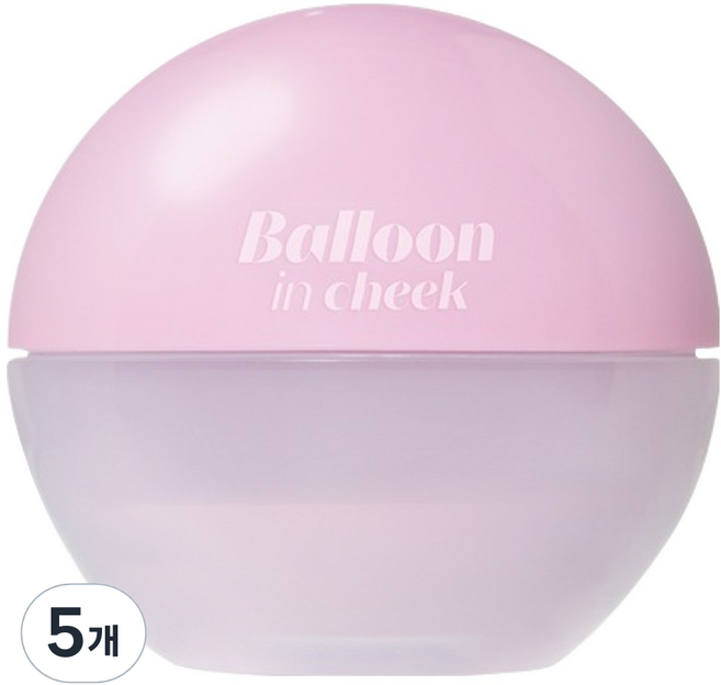 에뛰드 벌룬 인 치크 블러셔 6g, 버블라벤더, 5개