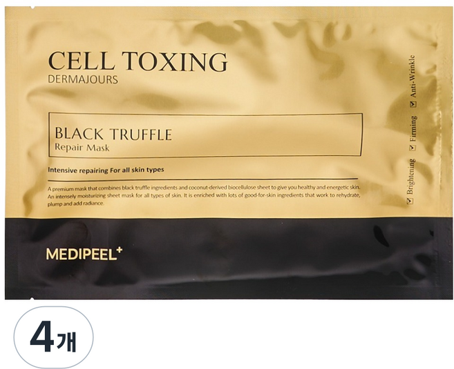 MEDIPEEL 美蒂菲 Celltok Sindrmarj 黑松露修護面膜 30ml, 4個, 5入