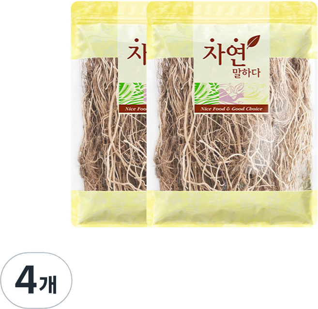국산 우슬 뿌리 쇠무릎, 100g, 4개