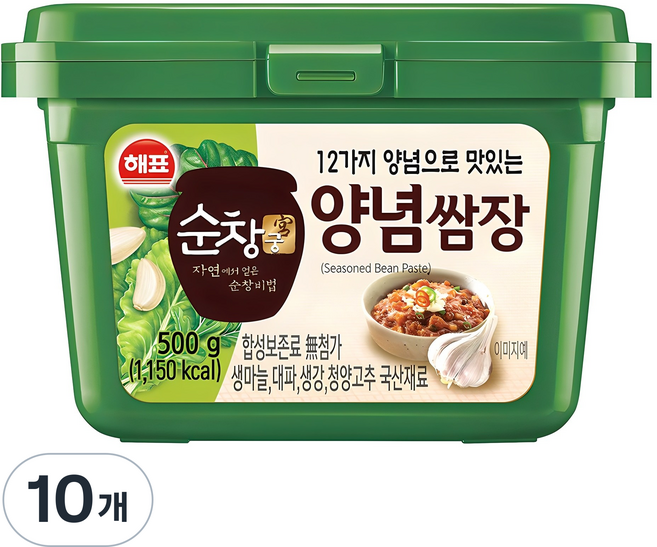 순창궁 12가지 양념으로 맛있는 양념쌈장, 500g, 10개