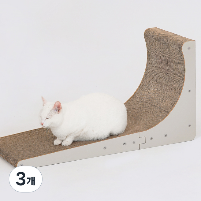 멍냥이노리터 85cm 거대 고양이 수직 스크래쳐, 실버, 3개