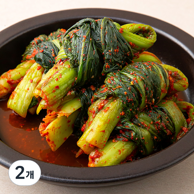 디스이즈잇 여수 돌산 갓김치, 1kg, 2개