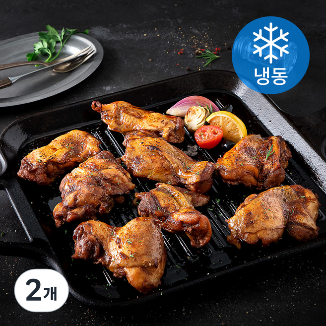 오뗄 그릴 바베큐 치킨 (냉동), 1kg, 2개