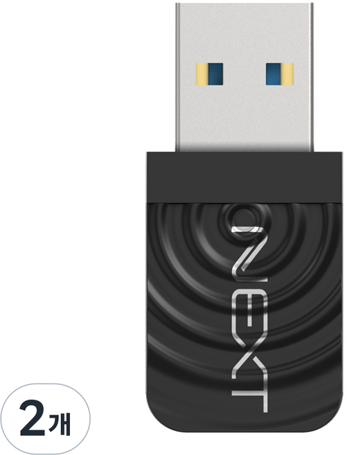 넥스트유 무선 랜카드, NEXT-1201AC MINI, 2개