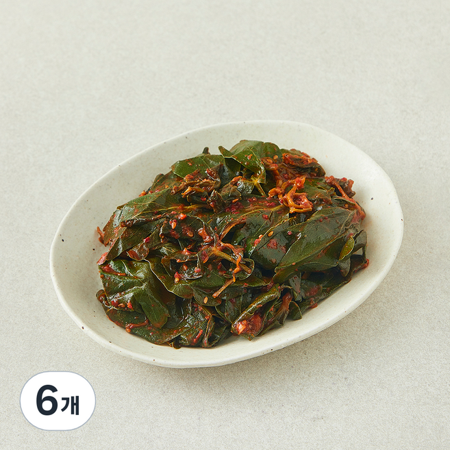 식도감 방풍나물, 100g, 6개