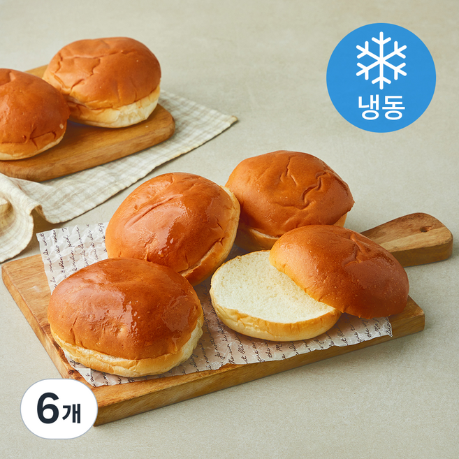 삼립 브리오쉬번 6개입 (냉동), 330g, 6개