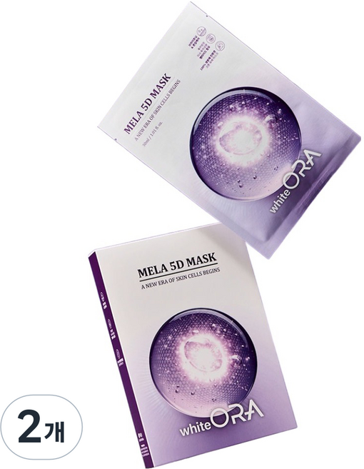 화이테오라 멜라 5D 마스크팩, 2개, 5개입