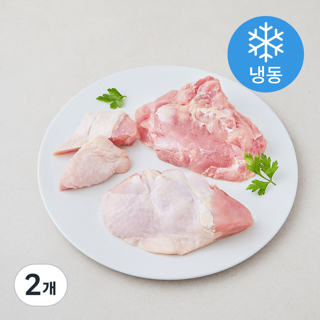 브라질산 동원 닭다리살 (냉동), 2개, 1kg