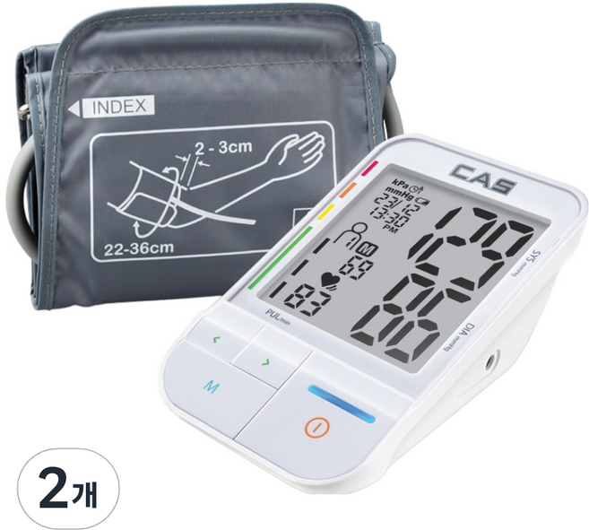 카스 가정용 자동 전자 혈압계, MD4180, 2개