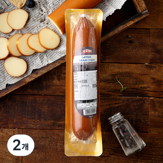 제르미 스모크 치즈 링크, 200g, 2개, 1개입