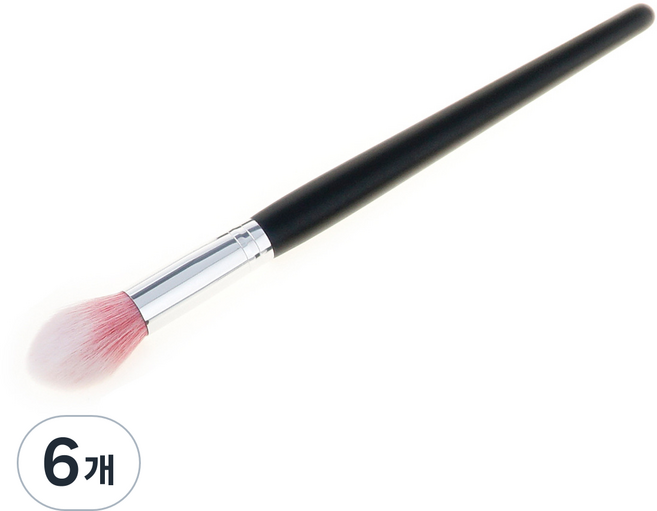 블링앤수 메이크업 파우더 브러쉬 BRISH10205, 핑크, 6개