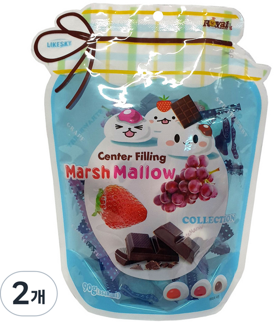 하늘처럼 마시멜로우 어쏘티드, 90g, 2개