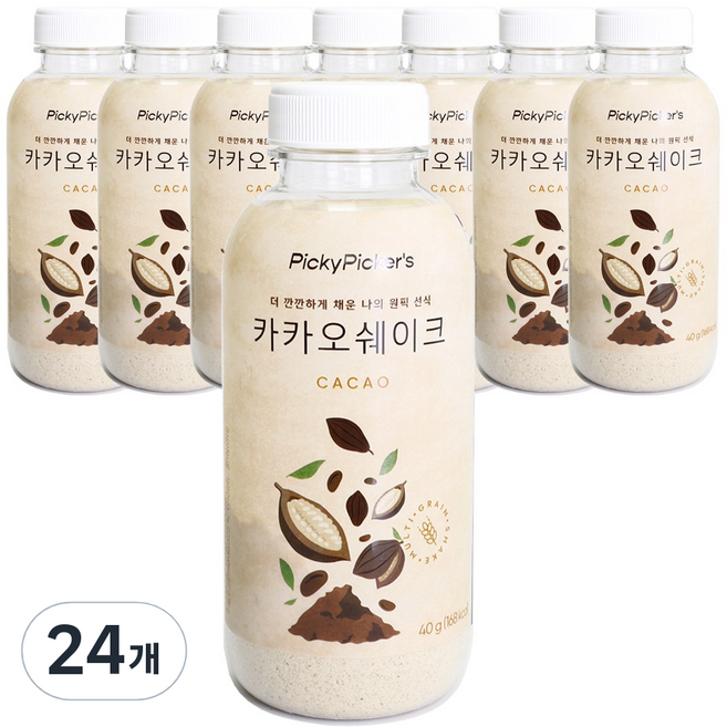 카카오 쉐이크 선식가루, 24개, 40g