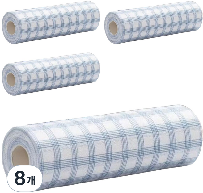 KOVIRA 경제적인 찢어 빨아쓰는 행주 타입 A 25 x 25 cm, 8개, 40개입