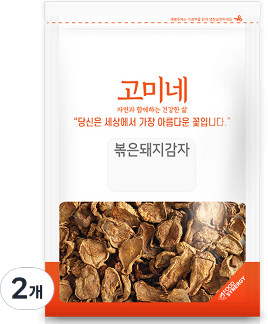 고미네 볶은 돼지감자, 500g, 1개입, 2개