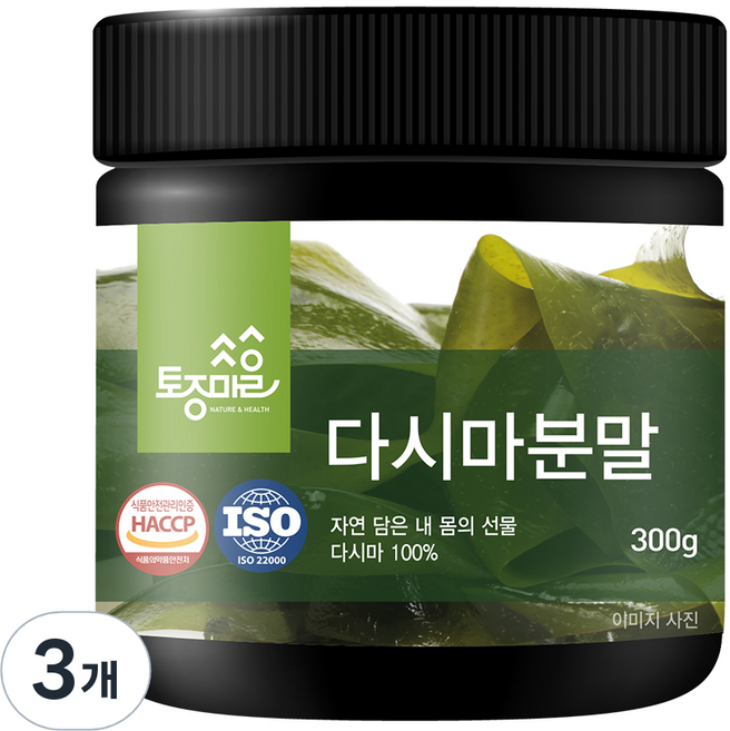 토종마을 다시마분말, 300g, 3개