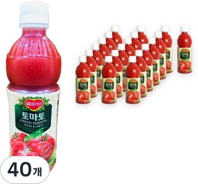 델몬트 토마토주스, 400ml, 40개