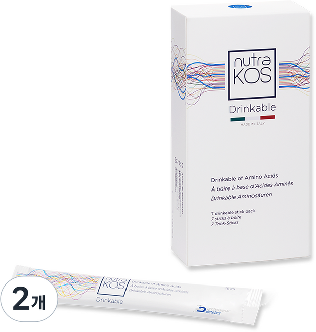 누트라코스 드링크에이블 아미노에이시드 7p, 105ml, 2개
