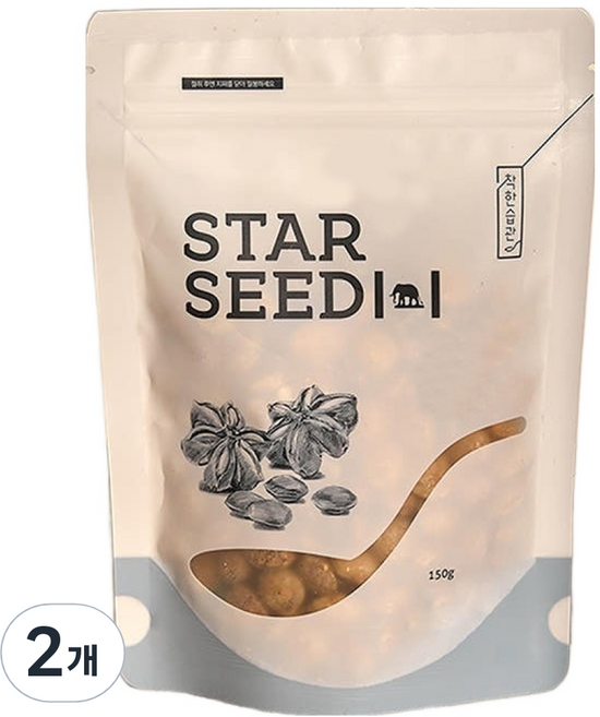 착한습관 구운 사차인치넛, 2개