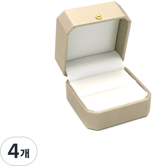 Blanc 戒指盒, 金色, 4個