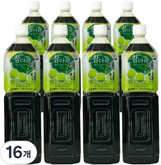 파낙스 참다음 매실, 1.5L, 16개