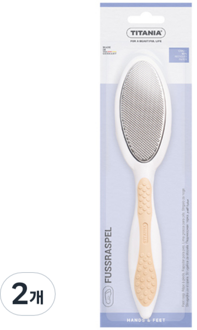 티타니아 메탈샌드 더블 풋파일 랜덤발송, 2개