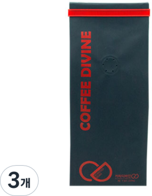 커피디바인 자메이카 블루마운틴 블렌드 원두커피, 프렌치프레스, 200g, 3개