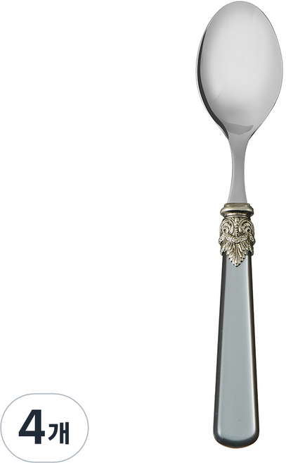 EME 나폴레옹 커트러리 테이블스푼, 펄 그레이, 단품, 4개