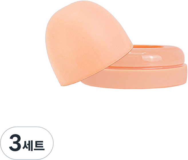 유비맘 시그니처 빨대컵 뚜껑세트, 3세트, 뚜껑+스크류(링), 딸기