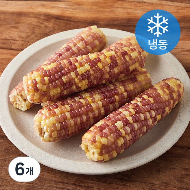 농우 삶은 옥수수 (냉동), 200g, 5개입, 6개