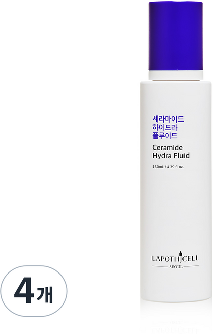 라포티셀 세라마이드 하이드라 플루이드, 130ml, 4개