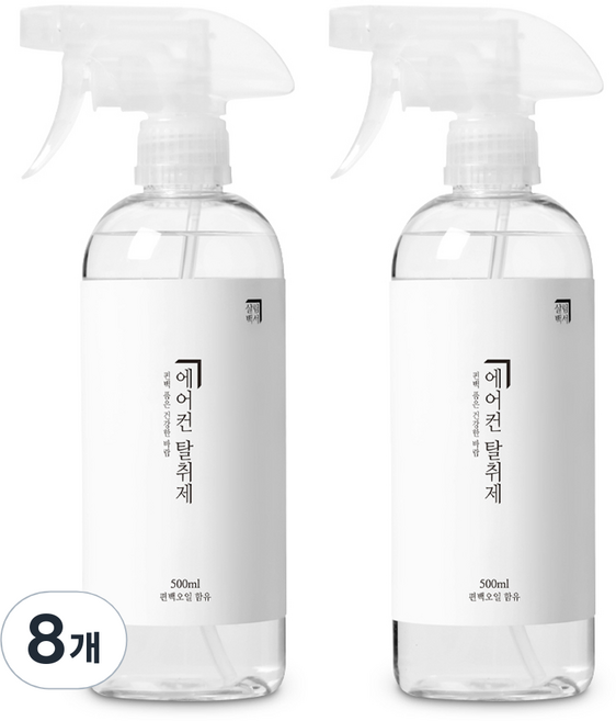 살림백서 에어컨 탈취제, 500ml, 8개