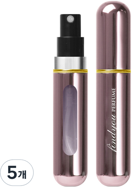 파인듀 향수 공병 8ml, 샤인핑크, 5개