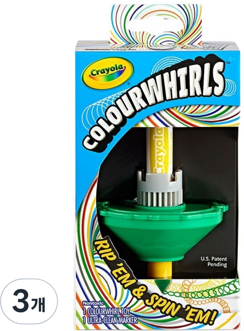 크레욜라 컬러휠 랜덤발송, 3개, 1색