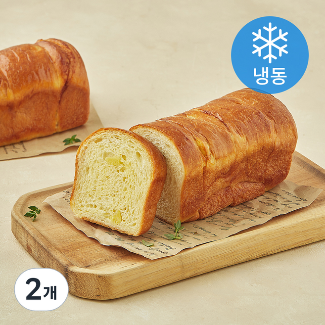 페피트파리 브리오슈 밤 식빵 (냉동), 240g, 2개