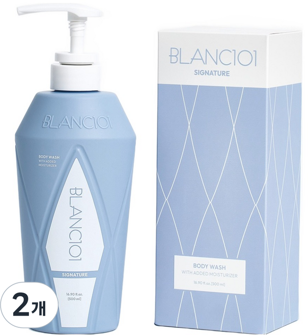 BLANC101 經典沐浴乳, 500ml, 2個