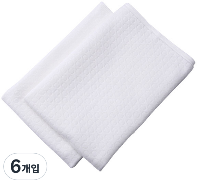 베이비베어 엔젤 천기저귀 사각, 6개