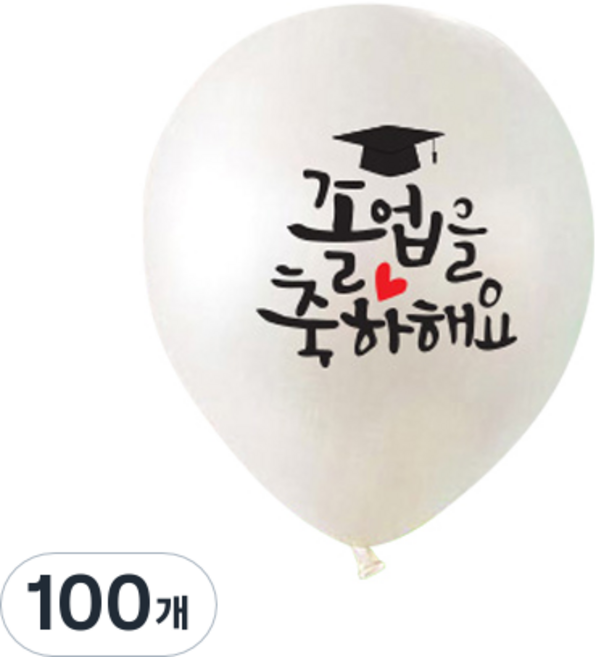 WOW PARTY KOREA 祝賀畢業學士帽 30cm, 白色, 100個