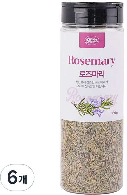 저스톡 로즈마리, 160g, 6개