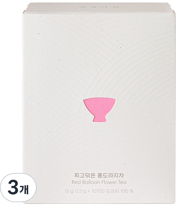 일상다완 홍도라지차, 1.2g, 10개입, 3개