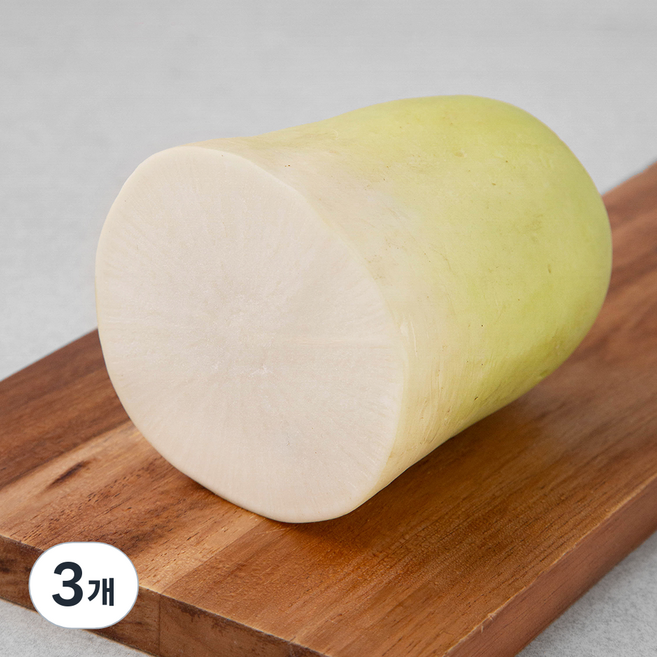 국내산 친환경 절단무, 400g, 1개, 3개