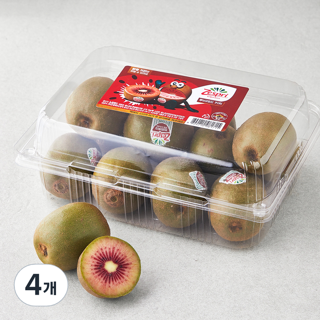제스프리 루비레드 키위, 1kg, 4개