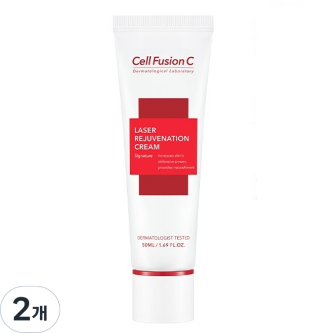 셀퓨전씨 레이저 리쥬버네이션 크림, 50ml, 2개