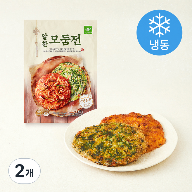 사옹원 알찬 모듬전 (냉동), 520g, 2개