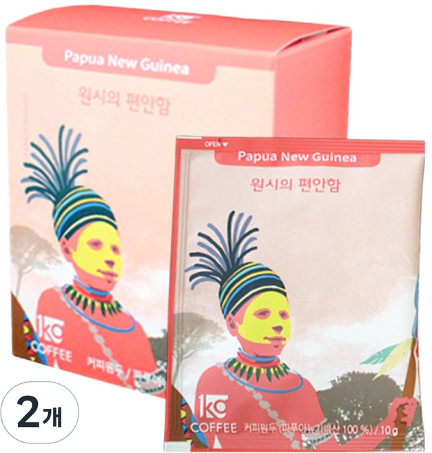 일킬로커피 원시의 편안함 드립백 커피, 10g, 5개입, 2개